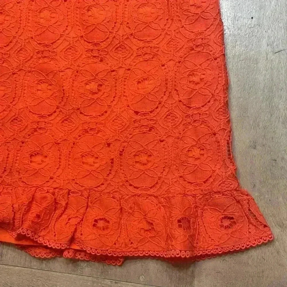 Betsey Johnson dress, size Large, eyelet and fully lined, NWT - Picture 2 of 10